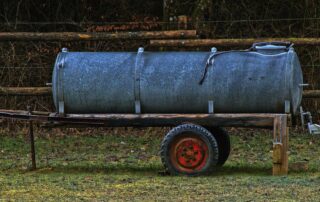 Wassertank aus Stahl
